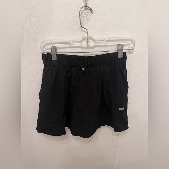 Set Active Skort Black Small Athletic - Picture 1 of 3
